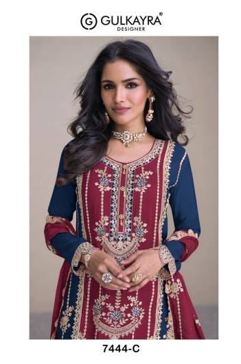 SABINA BY GULKAYRA CHINON SALWAR KAMEEZ MANUFACTURER IN INDIA